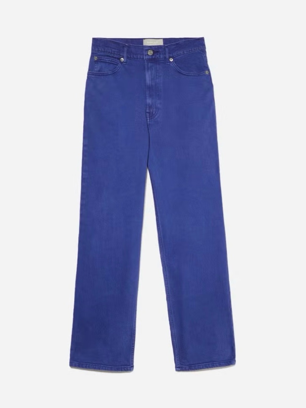 Everlane Women’s The Way High Straight-Leg Jean Deep Lapis 27Tall Organic Cotton